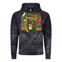 Cloud Black hispanic heritage seamless pattern Vintage Hoodie - BundleAndBundleShop