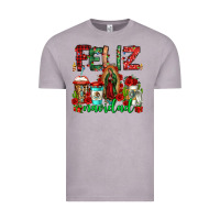 Vintage Zinc feliz navidad lady of Guadalupe christmas coffee Vintage Tee - Jasminsmagicworld