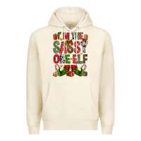 Tofu I'm the sassy on the elf Premium Hoodie - NancyCooperArtShop