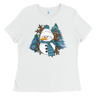 White showman winter Ladies Tee - RanaPortraitStore