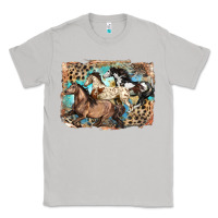 Moon Dust 3 western horses running free Classic Tee - LillyAllenDesigns