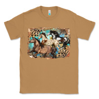 Toasted Coconut 3 western horses running free Classic Tee - LillyAllenDesigns
