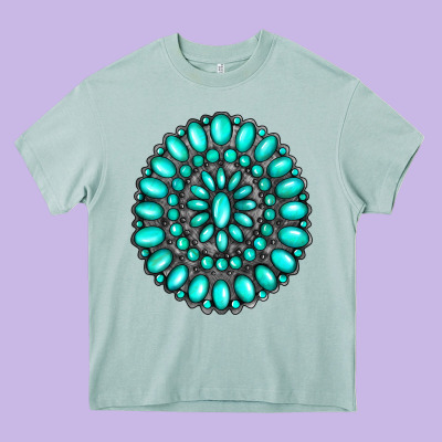 Gemstone Jewelry Heavy Core Tee Designed By Ranaportraitstore