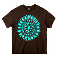 Chocolate Brown gemstone jewelry Heavy Core Tee - RanaPortraitStore