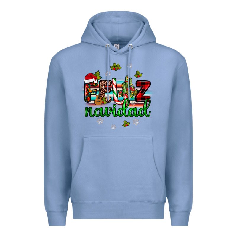 Feliz Navidad Premium Hoodie by JahusDesignShop | Teevron