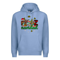 Colony Blue feliz navidad Premium Hoodie - JahusDesignShop