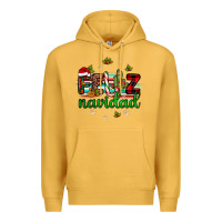 Mustard feliz navidad Premium Hoodie - JahusDesignShop