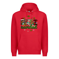 Red feliz navidad Premium Hoodie - JahusDesignShop