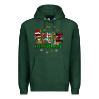 Sports Green feliz navidad Premium Hoodie - JahusDesignShop