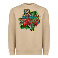 Mushroom western desert christmas texas map Heavyweight Sweatshirt - Jasminsmagicworld