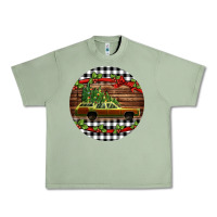 Oil Green Christmas vacation car Christmas Urban Heavy Tee - Jasminsmagicworld