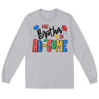 Moon Dust my brother is ausome autism Long Sleeve Tee - MaliasSmallBusiness
