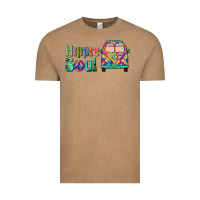 Vintage Coffee hippie soul caravan Vintage Tee - BarkalooDesign