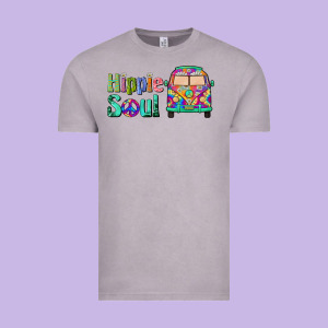 Hippie Soul Caravan Vintage Tee Designed By Barkaloodesign