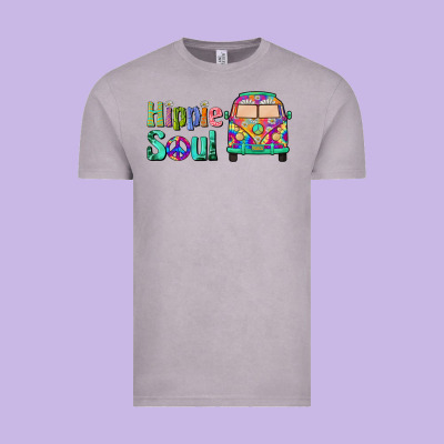 Hippie Soul Caravan Vintage Tee Designed By Barkaloodesign