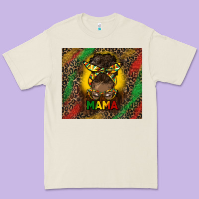 Juneteenth Afro Bun Mama Tumbler Premium Tee Designed By Hra Design Shop