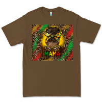 Cacao juneteenth afro bun mama tumbler Premium Tee - HRA Design Shop