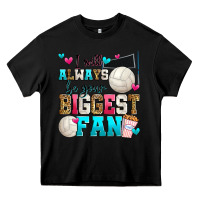 Black i will always be your biggest fan volleyball Heavy Core Tee - Zillion Design Studio