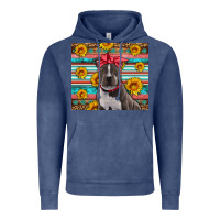 Vintage Denim western pitbull Vintage Hoodie - Artiststas
