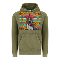 Vintage Olive western pitbull Vintage Hoodie - Artiststas