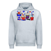 Heather Grey emt emergency medical technician coffee cups Urban Hoodie - OliviaCreatesArt