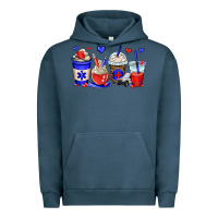Pigment Midnight Navy emt emergency medical technician coffee cups Urban Hoodie - OliviaCreatesArt