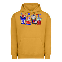 Pigment Peanut Butter emt emergency medical technician coffee cups Urban Hoodie - OliviaCreatesArt