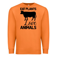 Carrot Eat Plants Love Animals Premium Sweatshirt - Bettercallsaul