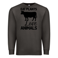 Smoke Eat Plants Love Animals Premium Sweatshirt - Bettercallsaul