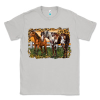 Moon Dust 2 horses at the ranch Classic Tee - LillyAllenDesigns