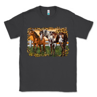Smoke 2 horses at the ranch Classic Tee - LillyAllenDesigns