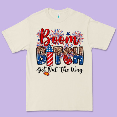 Boom Bitch Get Out The Way Premium Tee Designed By Neo Western