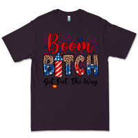Plum Boom bitch get out the way Premium Tee - Neo Western