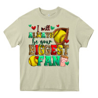 Mossy i will always be your biggest fan softball Heavy Core Tee - Zillion Design Studio