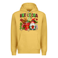 Antique Gold hot cocoa Premium Hoodie - texasbilliewilder
