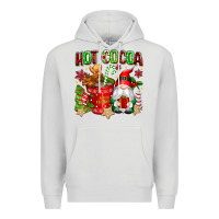 Dove Grey hot cocoa Premium Hoodie - texasbilliewilder