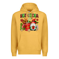 Mustard hot cocoa Premium Hoodie - texasbilliewilder