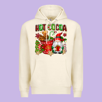 Hot Cocoa Premium Hoodie Designed By Texasbilliewilder
