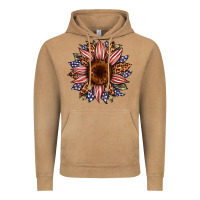 Vintage Camel usa flag camouflage leopard sunflower Vintage Hoodie - Artiststas