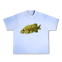 Grape Ice Smallmouth Bass Fish Illustrations Urban Heavy Tee - LillyAllenDesigns