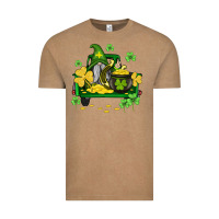 Vintage Coffee st patricks truck and gnome Vintage Tee - AdoDesignShop