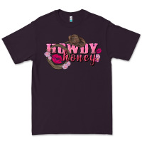 Plum howdy honey valentine's day Premium Tee - FaDigitalArtStudio