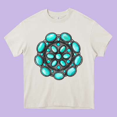 Gemstone Jewelry Heavy Core Tee Designed By Ranaportraitstore
