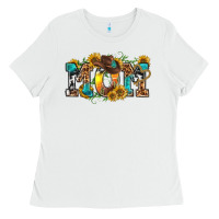 White western mom Ladies Tee - texasbilliewilder