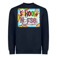 Navy Western School Nurse Heavyweight Sweatshirt - LillyAllenDesigns