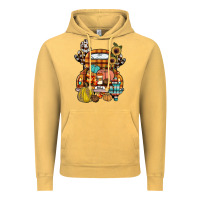 Vintage Mustard farm truck,fall Vintage Hoodie - JahusDesignShop