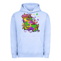 Pigment Grape Ice louisiana map mardi gras olivia Urban Hoodie - OliviaCreatesArt