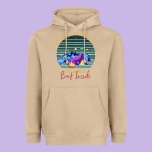 Camping The Best Outdoor Activity Is Going Back Inside Heavyweight Hoodie Designed By Bettercallsaul