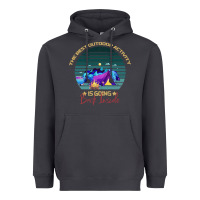 Smoke camping The Best Outdoor Activity Is Going Back Inside Heavyweight Hoodie - Bettercallsaul