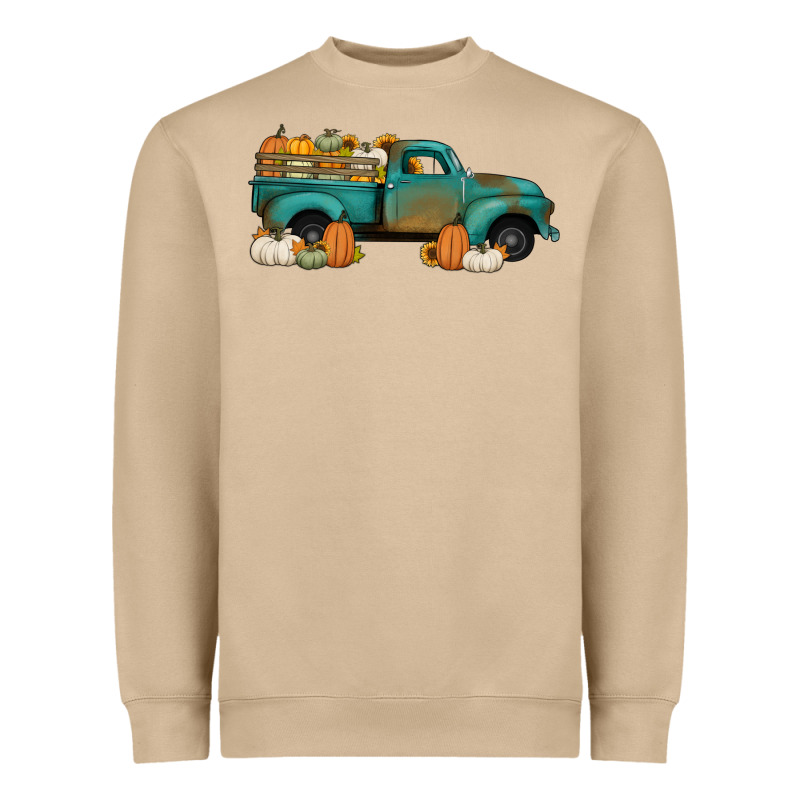 Pumpkin Farm Truck No Background Heavyweight Sweatshirt by Jasminsmagicworld | Teevron